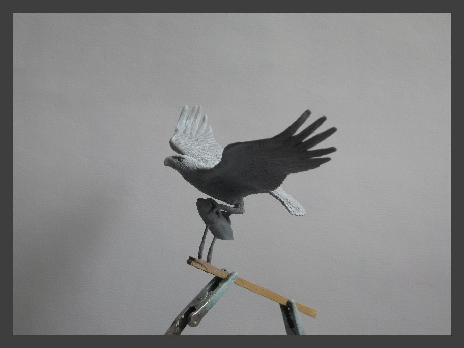Sculpture: Osprey with prey, photo #33