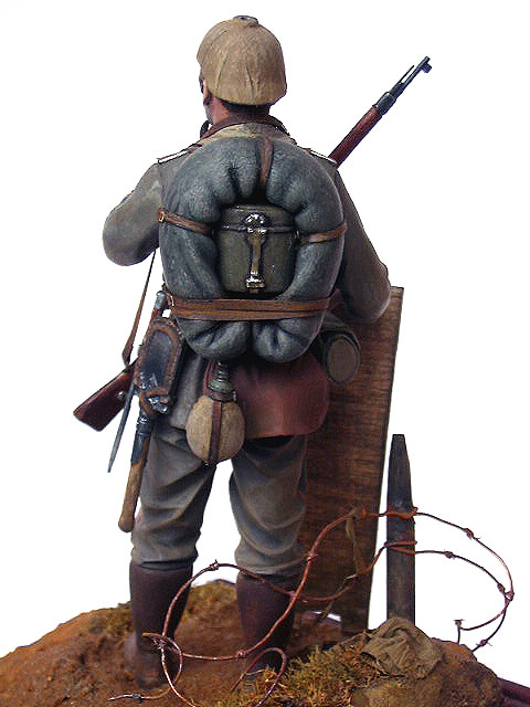 Фигурки: Боец немецкой штурмовой группы, 1915-16, фото #12