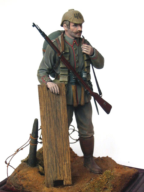 Фигурки: Боец немецкой штурмовой группы, 1915-16, фото #13