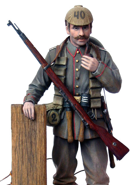 Фигурки: Боец немецкой штурмовой группы, 1915-16, фото #14