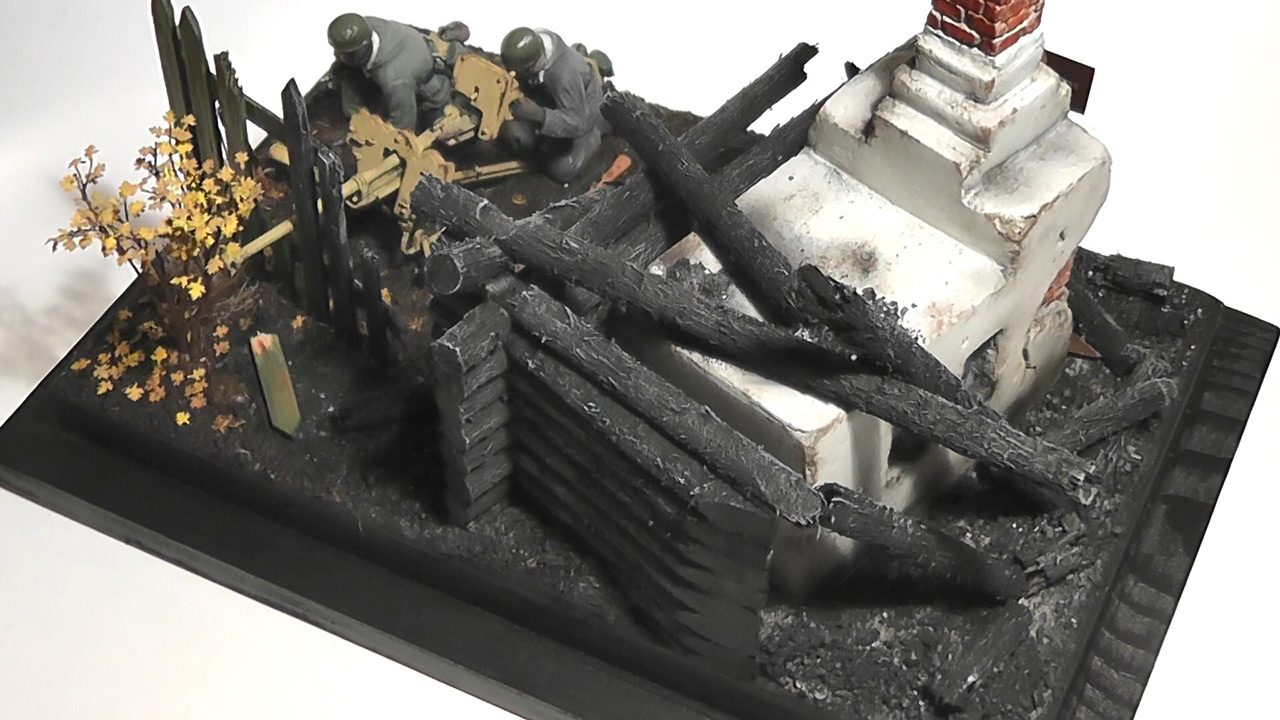 Dioramas and Vignettes: Fight in the smouldering ruins, photo #10