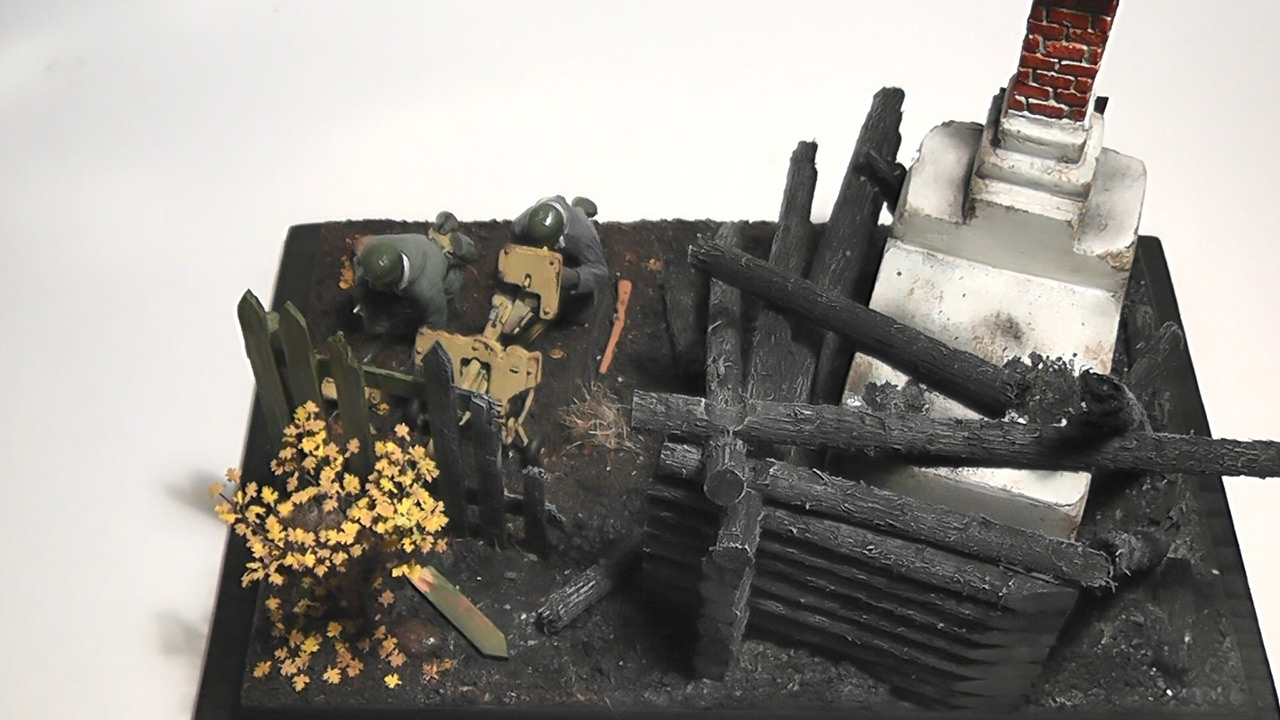 Dioramas and Vignettes: Fight in the smouldering ruins, photo #3