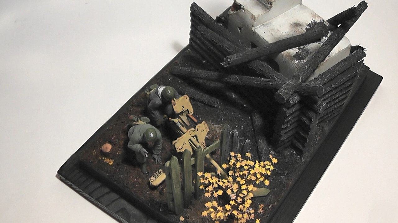 Dioramas and Vignettes: Fight in the smouldering ruins, photo #5