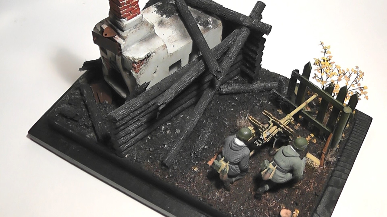 Dioramas and Vignettes: Fight in the smouldering ruins, photo #6