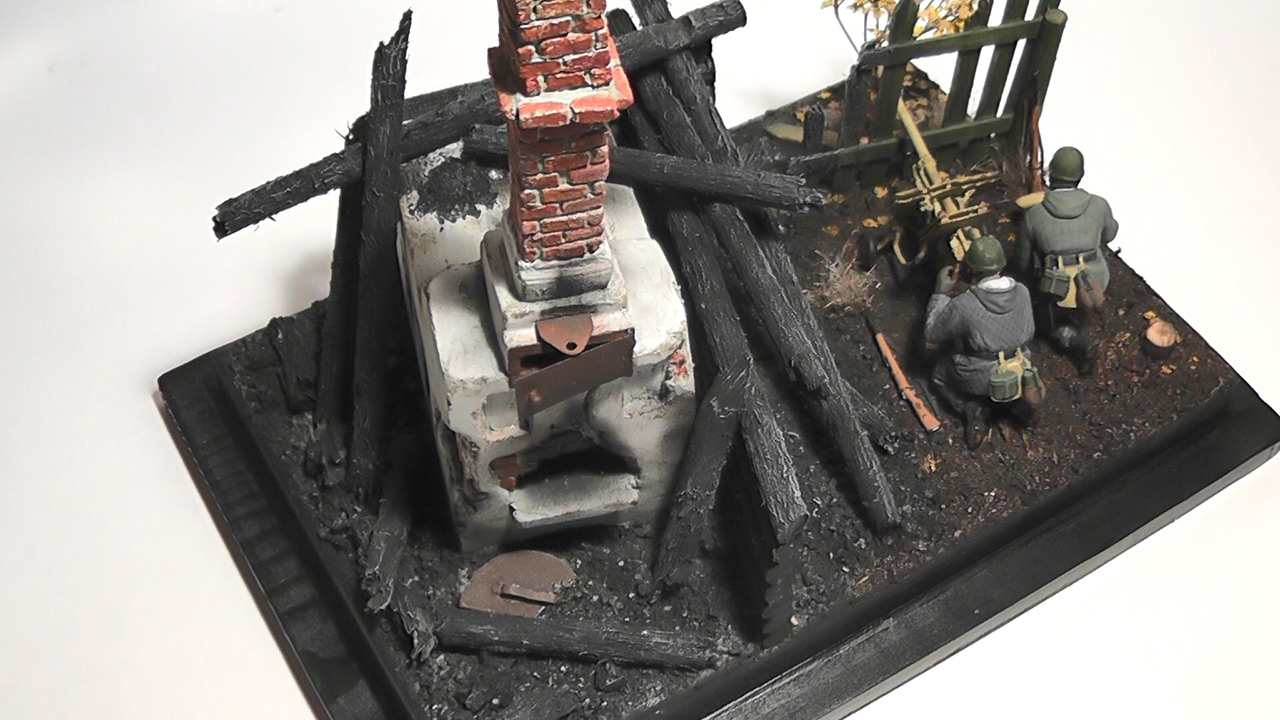 Dioramas and Vignettes: Fight in the smouldering ruins, photo #7
