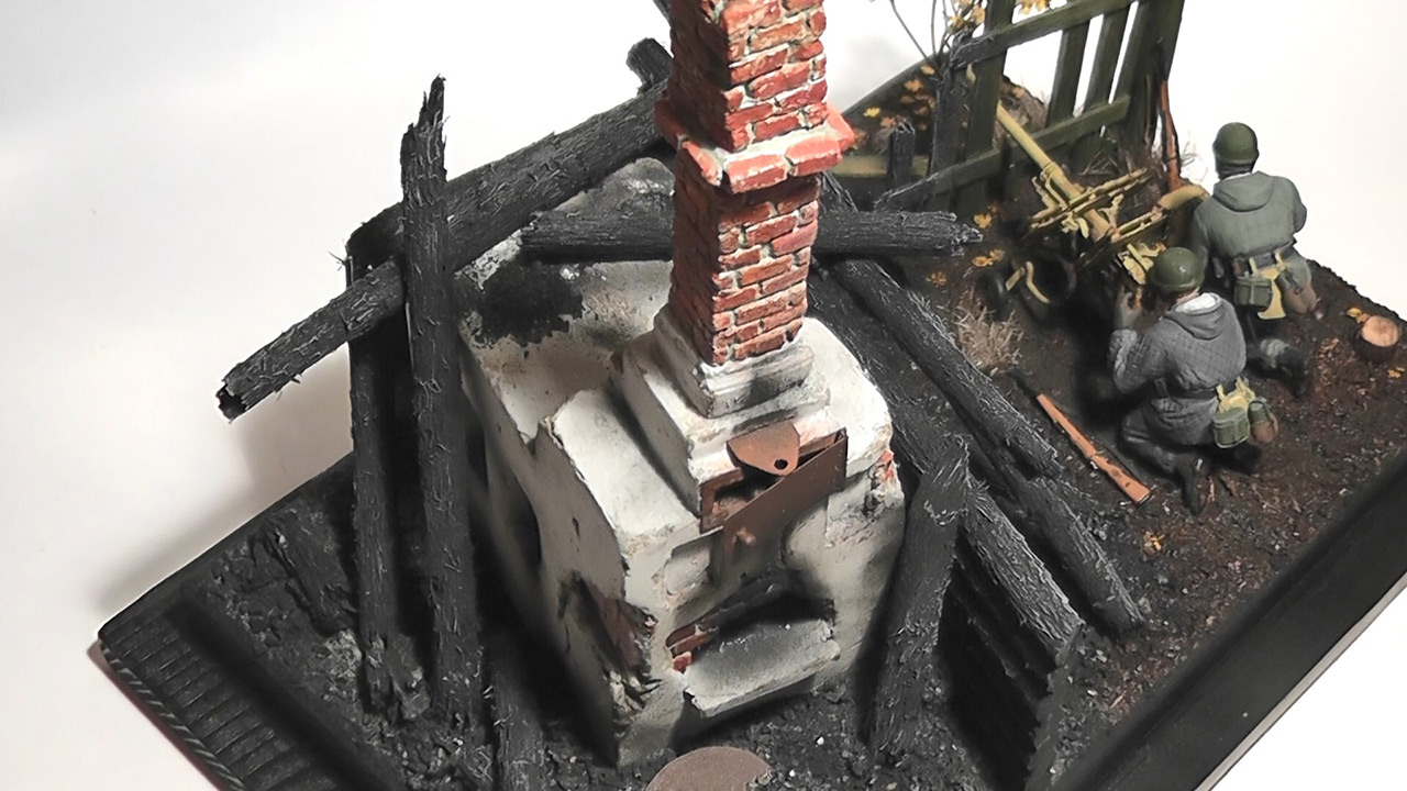 Dioramas and Vignettes: Fight in the smouldering ruins, photo #9