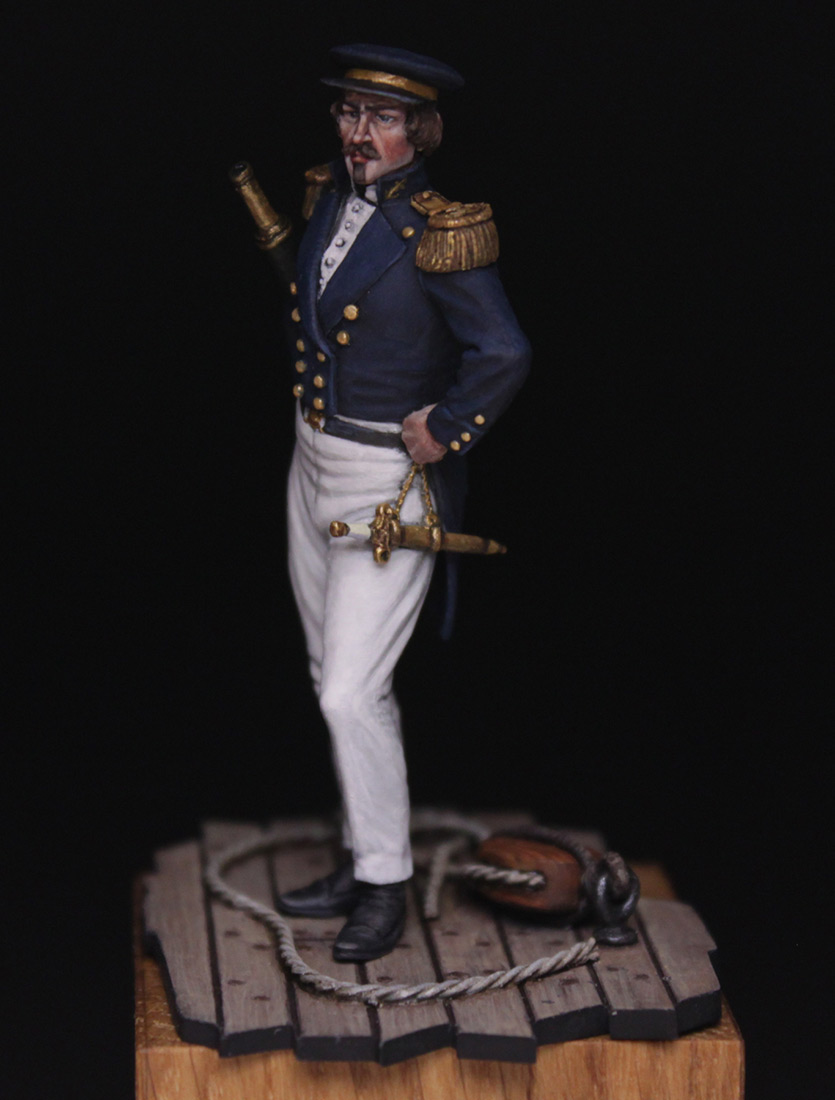 Figures:  Capitaine de corvette, France 1845, photo #3