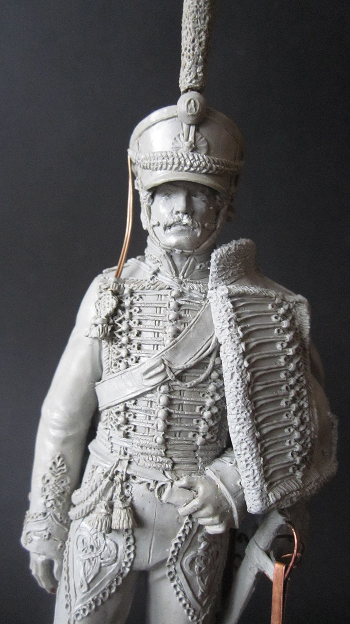 Sculpture: Hussar officer, 1813-14, photo #2