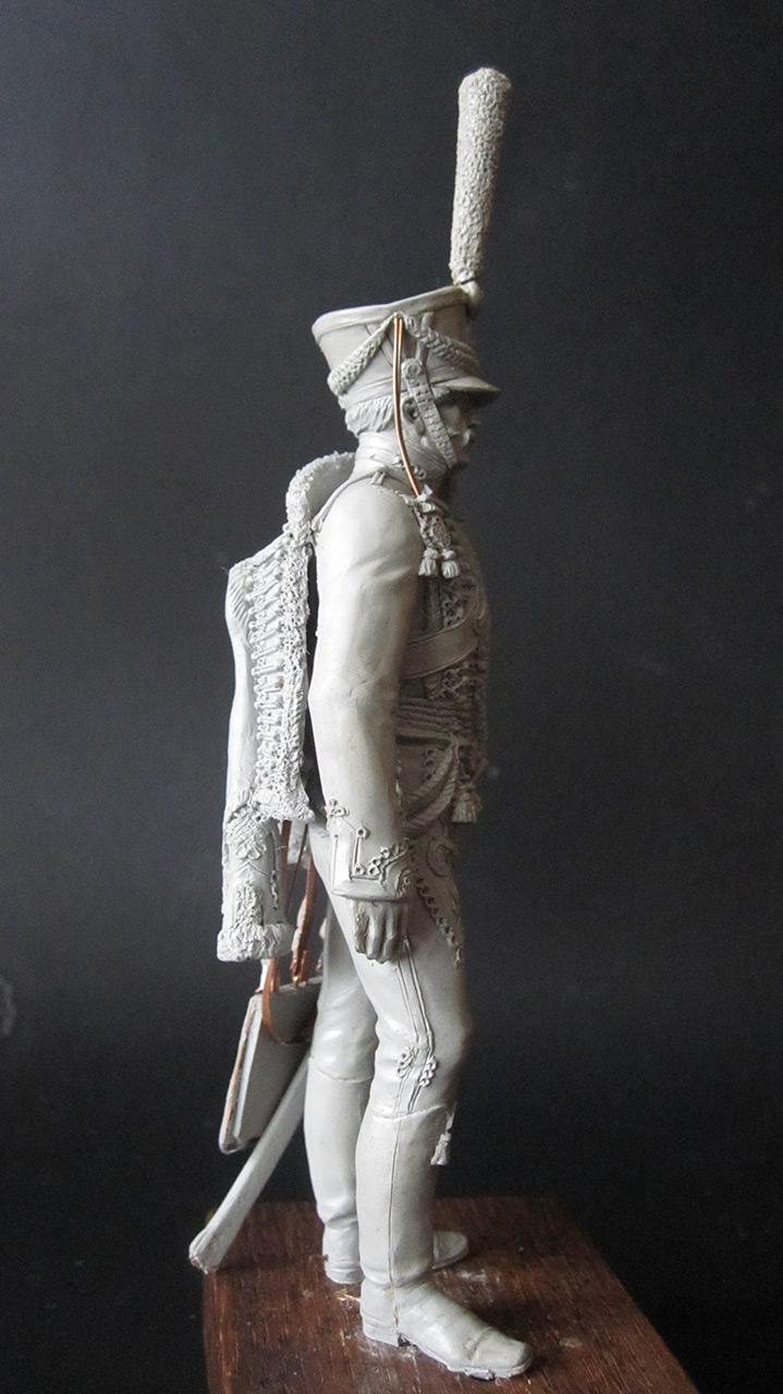 Sculpture: Hussar officer, 1813-14, photo #4