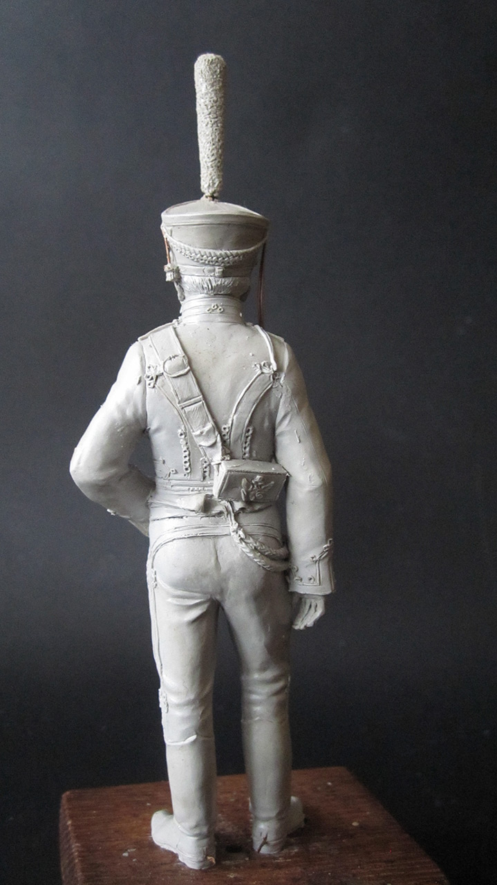 Скульптура: Гусарский офицер, 1813-14 гг., фото #8