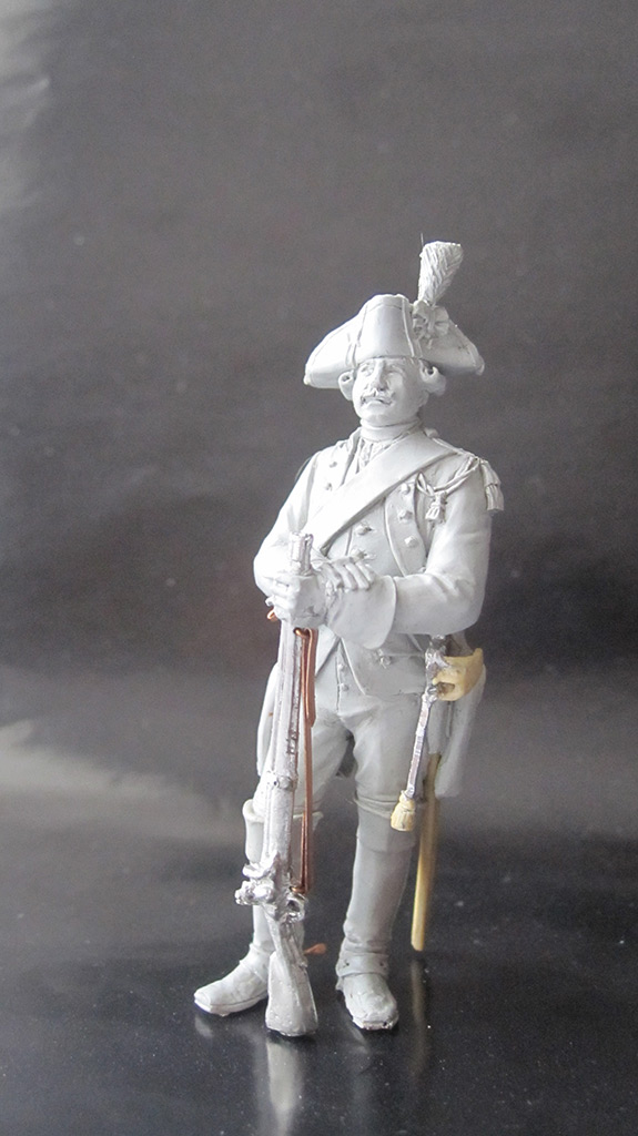 Sculpture: Carabineer, 1774, photo #1