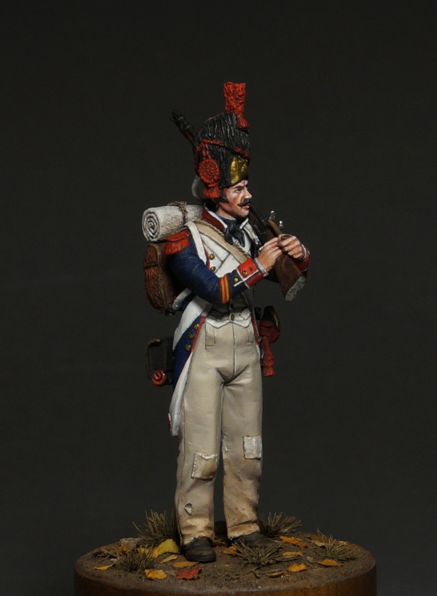 Figures: Corporal, line infantry grenadiers, 1809, photo #4