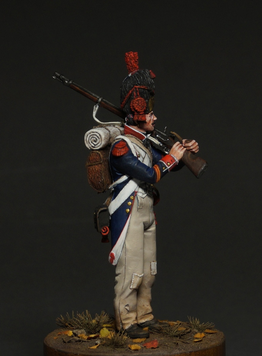 Figures: Corporal, line infantry grenadiers, 1809, photo #5