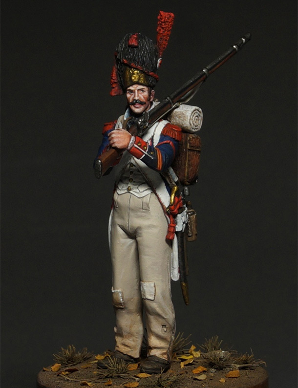 Figures: Corporal, line infantry grenadiers, 1809