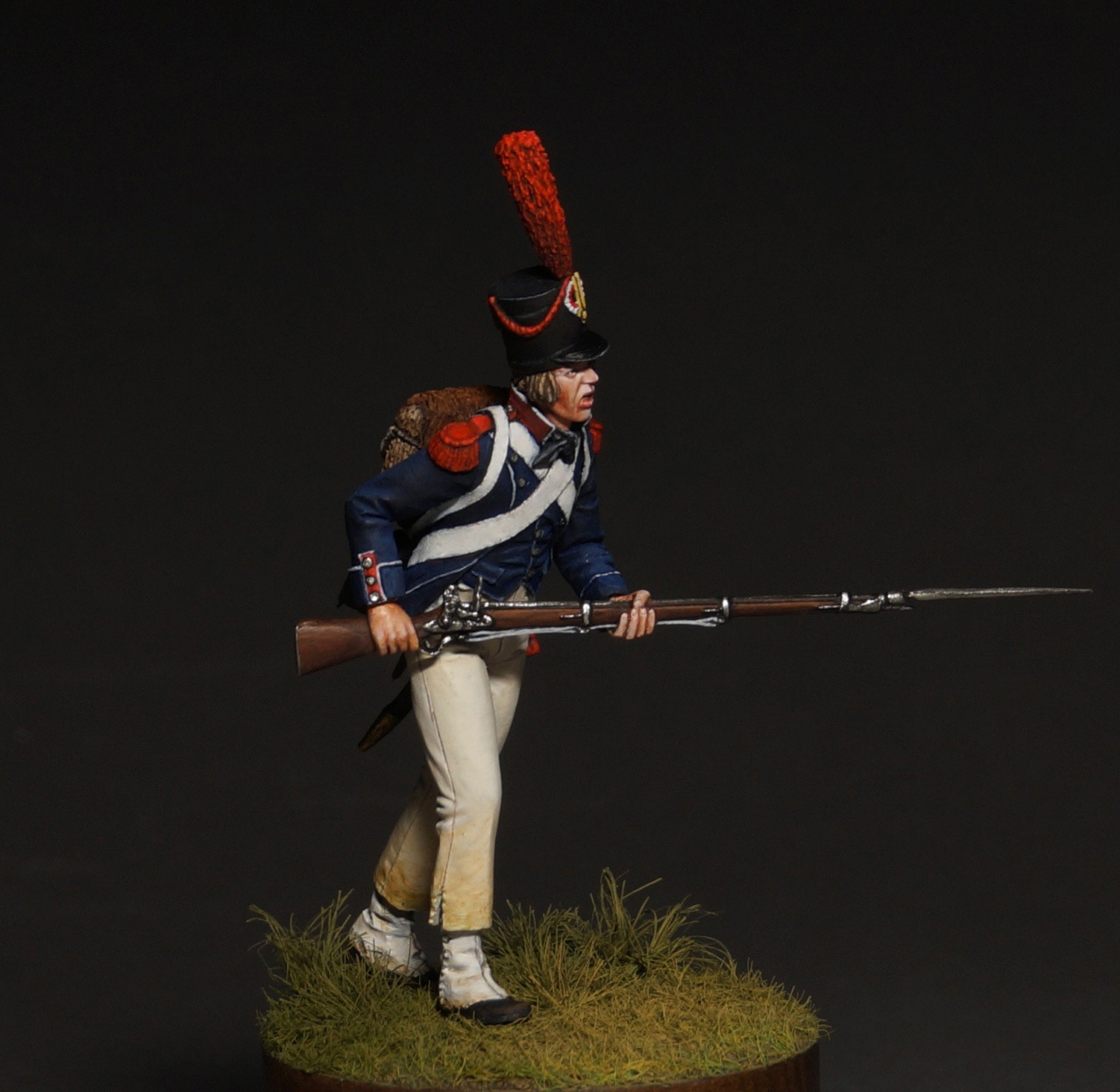 Figures: Carabineer of light infantry, 1800, photo #1