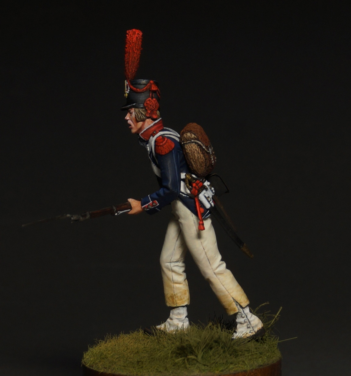 Figures: Carabineer of light infantry, 1800, photo #6