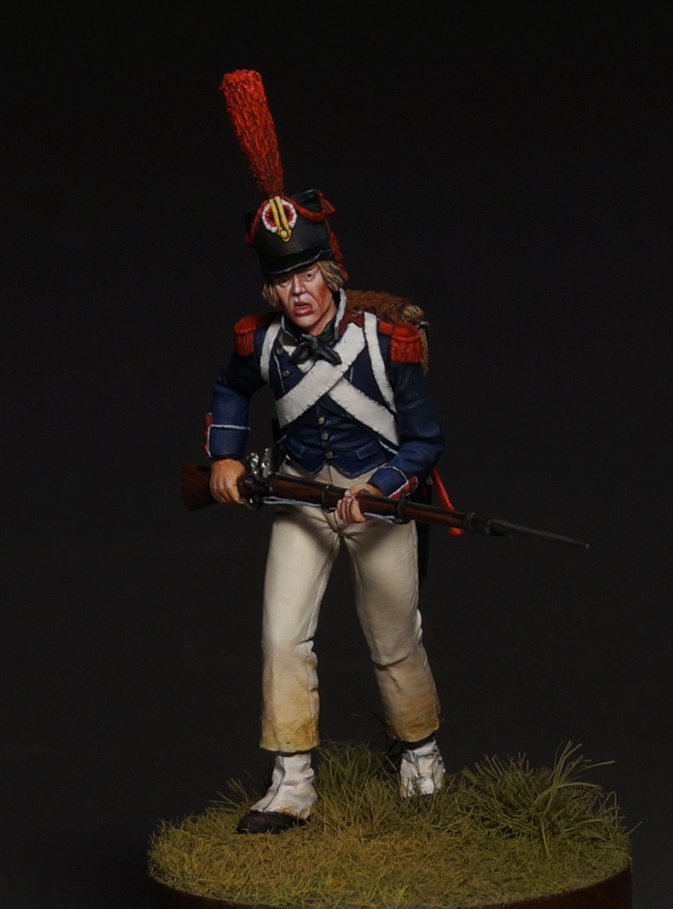 Figures: Carabineer of light infantry, 1800, photo #8