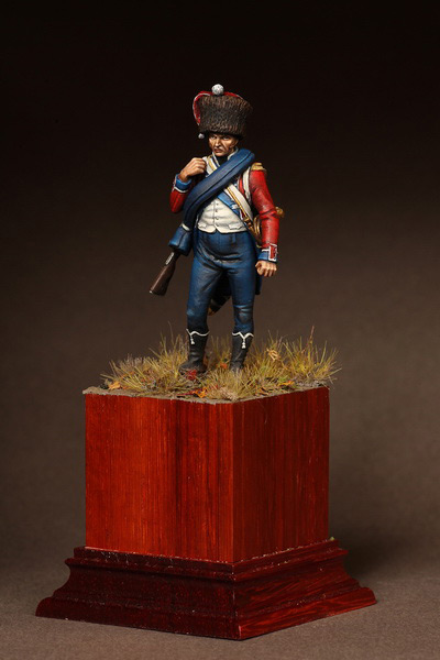 Figures: Cornet, carabineers company, 15th light inf. France, 1812, photo #2