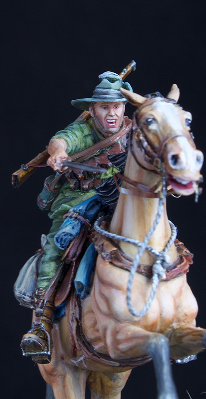 Figures: Australian light cavalry, WWI, photo #9