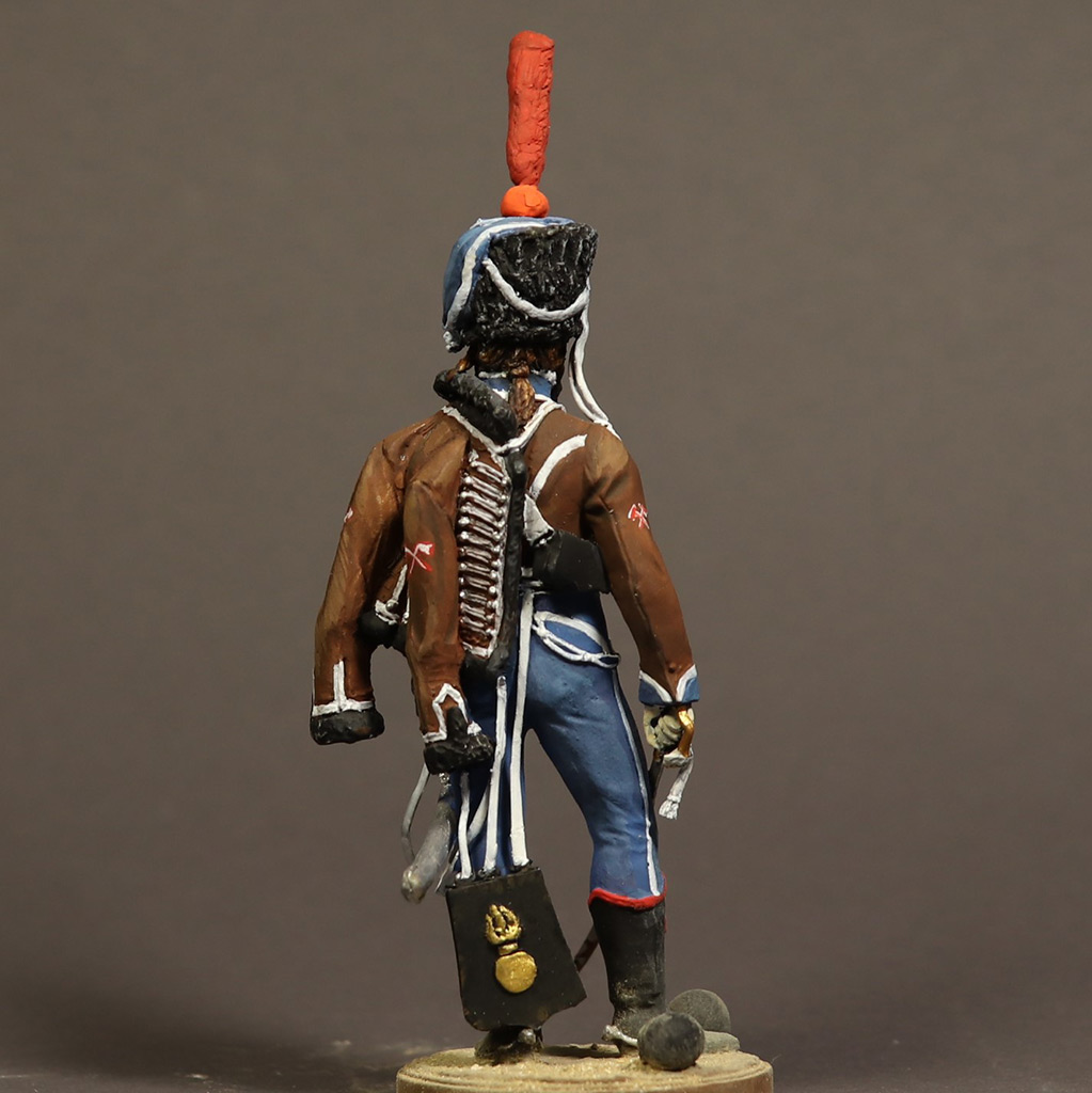 Figures: Sapper, 2nd Hussars, France 1810, photo #3