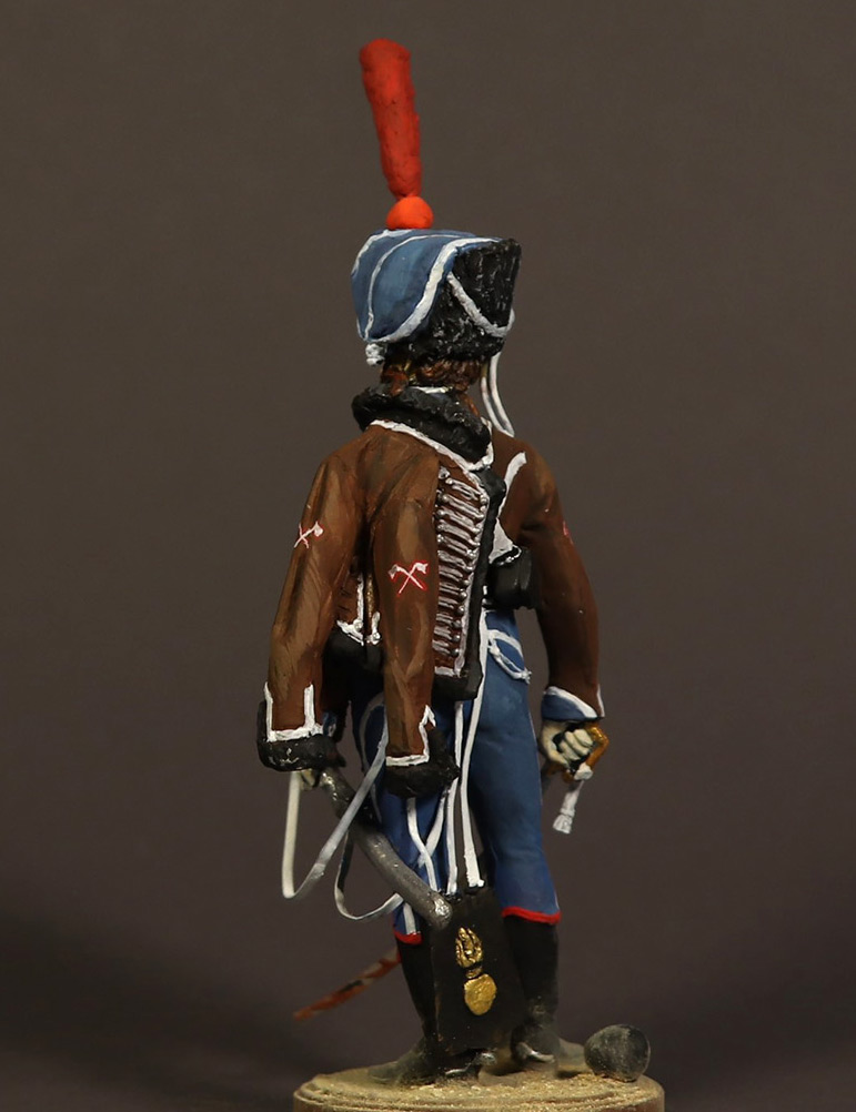 Figures: Sapper, 2nd Hussars, France 1810, photo #6