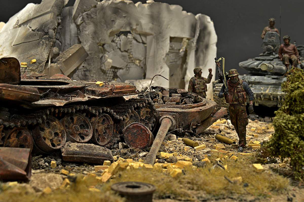 Dioramas and Vignettes: Syrian War. The Wind of Hope, photo #21