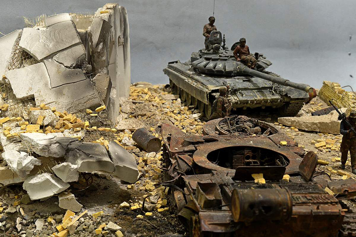 Dioramas and Vignettes: Syrian War. The Wind of Hope, photo #24