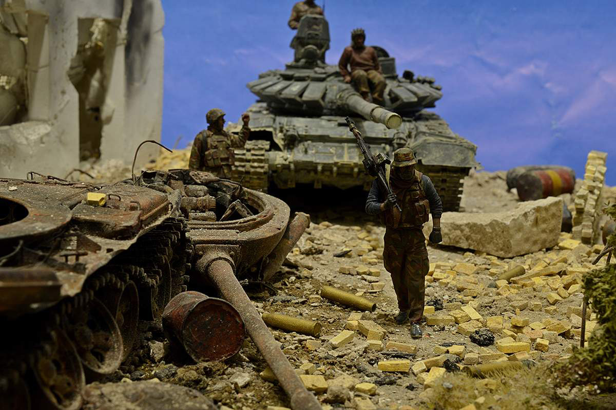 Dioramas and Vignettes: Syrian War. The Wind of Hope, photo #36