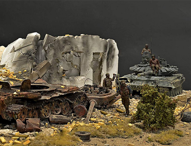 Dioramas and Vignettes: Syrian War. The Wind of Hope