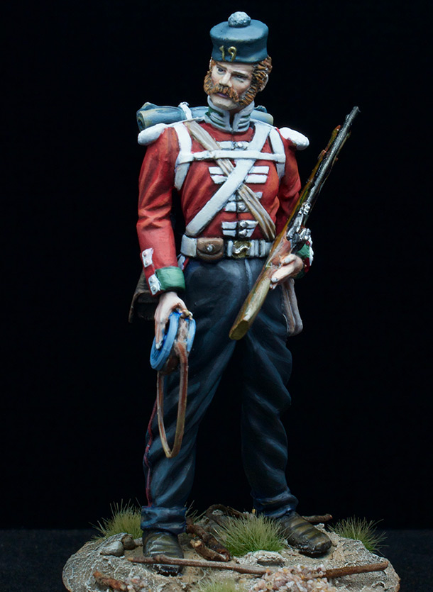 Figures: Infantryman, 19th inf. regt.