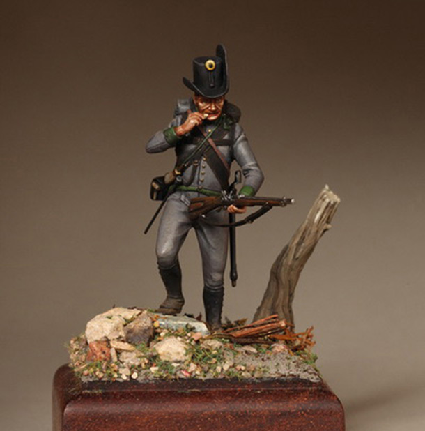 Figures: Private, Jaeger battalion, Austria 1809-14