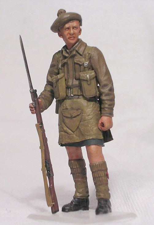 Figures: Scottish Infantryman, 1940, photo #1