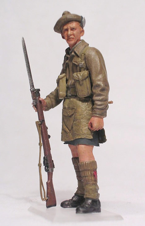 Figures: Scottish Infantryman, 1940, photo #2
