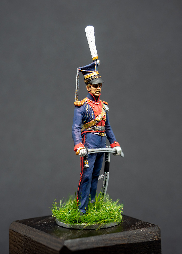 Figures: Chief officer, Vladimir lancers, 1813, photo #3