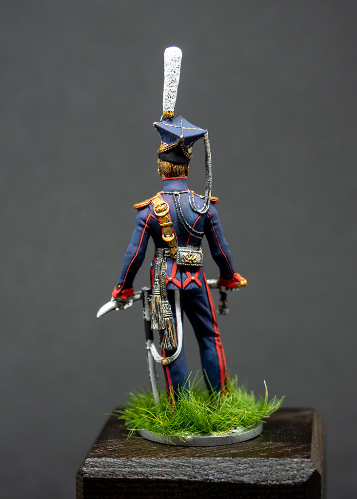 Figures: Chief officer, Vladimir lancers, 1813, photo #4