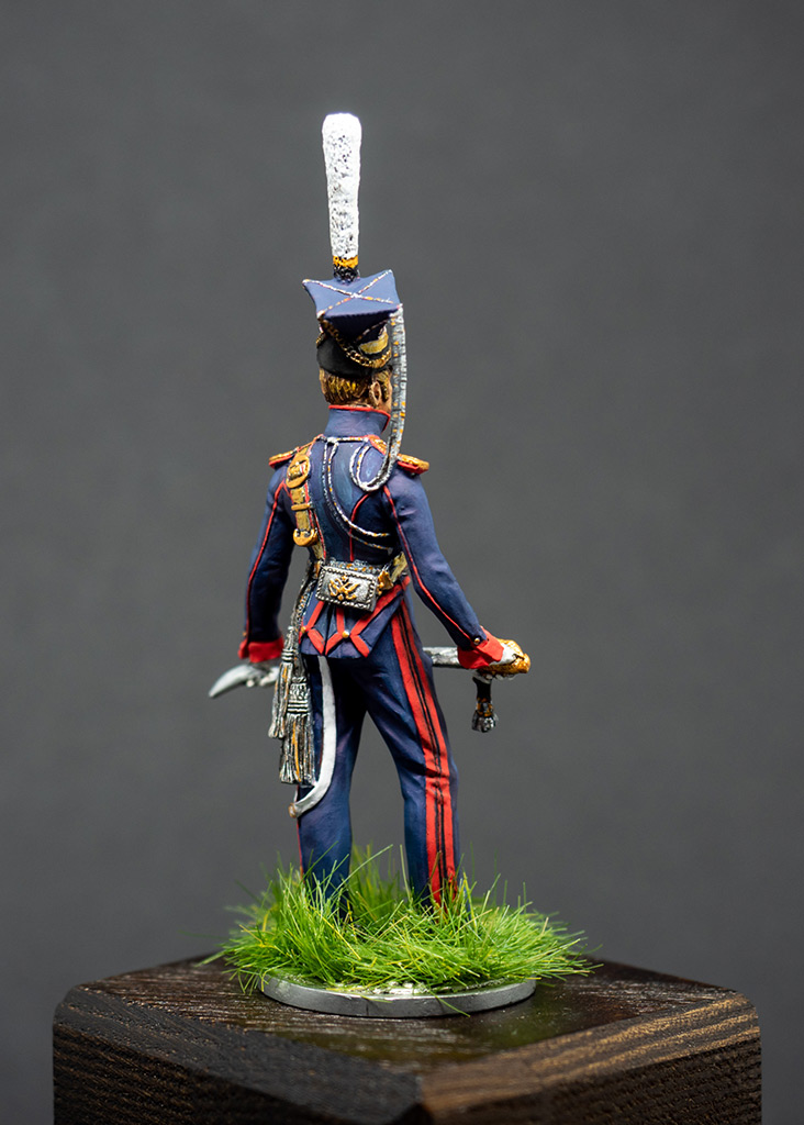 Figures: Chief officer, Vladimir lancers, 1813, photo #6