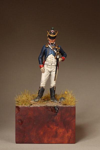 Фигурки: Лейтенант Тиральер-Шассер Молодой Гвардии. Франция. 1812 г., фото #1