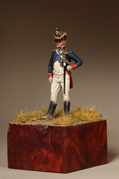 Фигурки: Лейтенант Тиральер-Шассер Молодой Гвардии. Франция. 1812 г., фото #13