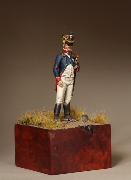 Фигурки: Лейтенант Тиральер-Шассер Молодой Гвардии. Франция. 1812 г., фото #2