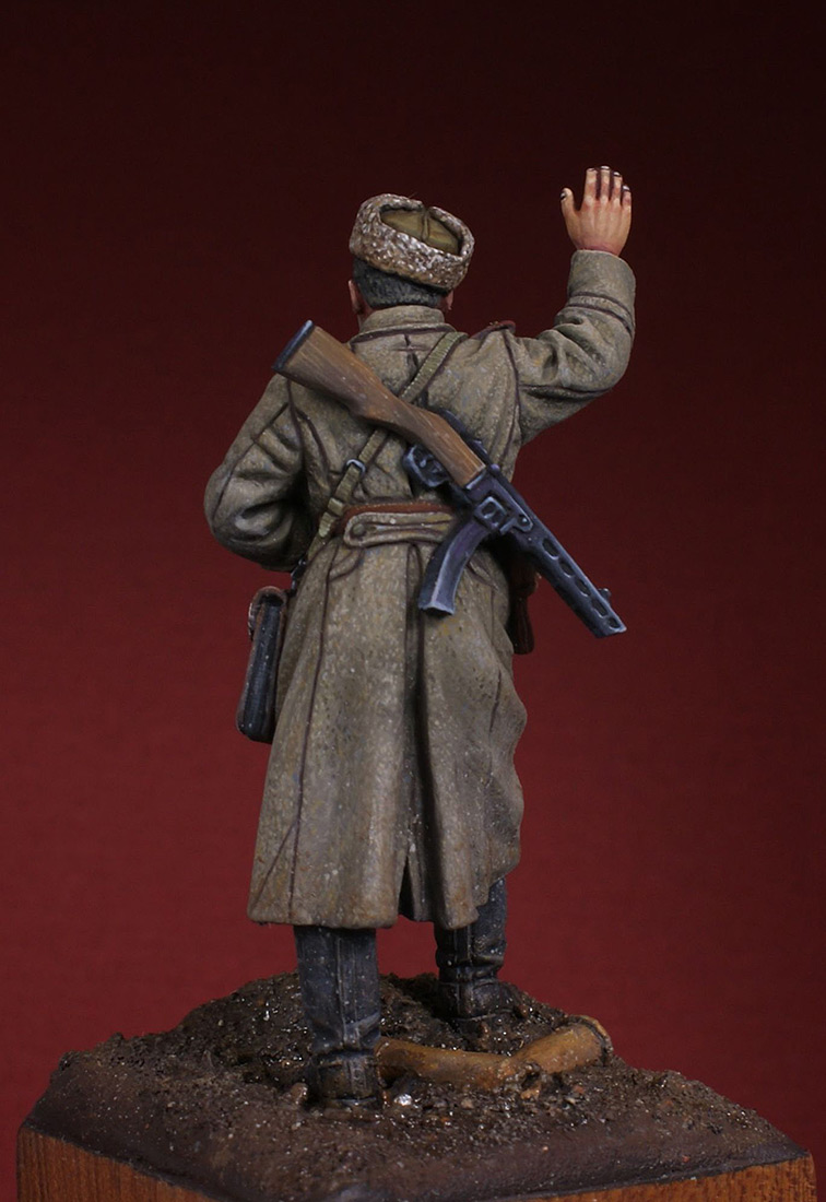 Figures: Gun crew commander. 1943-45, photo #5