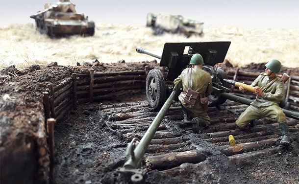 Dioramas and Vignettes: First fight of lieutenant Slepov