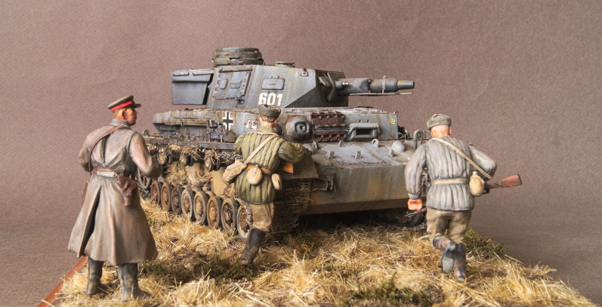 Диорамы и виньетки: Трофейный Pz-IV Ausf.F1, фото #6