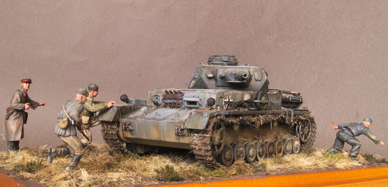 Диорамы и виньетки: Трофейный Pz-IV Ausf.F1, фото #9