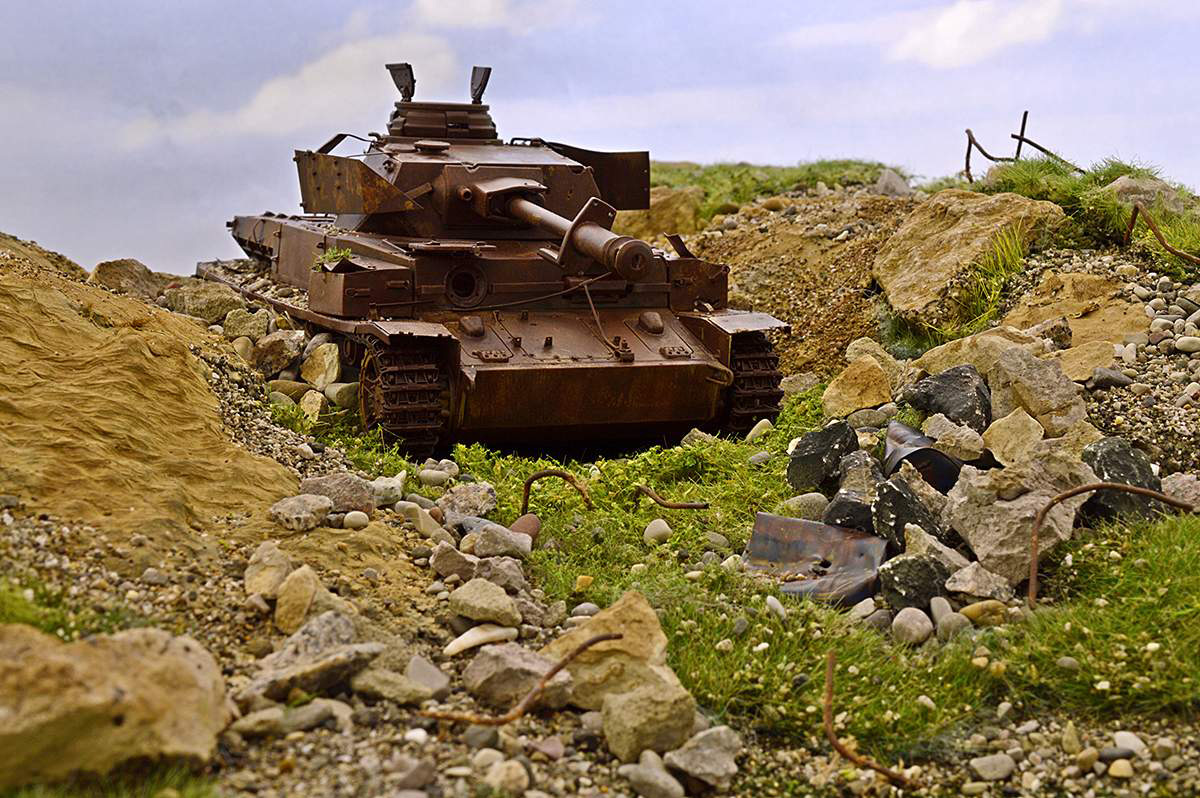 Dioramas and Vignettes: Golan heights. Echoes of Six Days war, photo #1