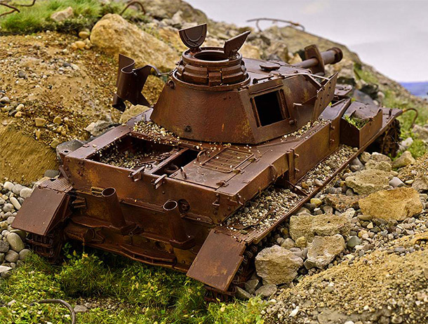 Dioramas and Vignettes: Golan heights. Echoes of Six Days war