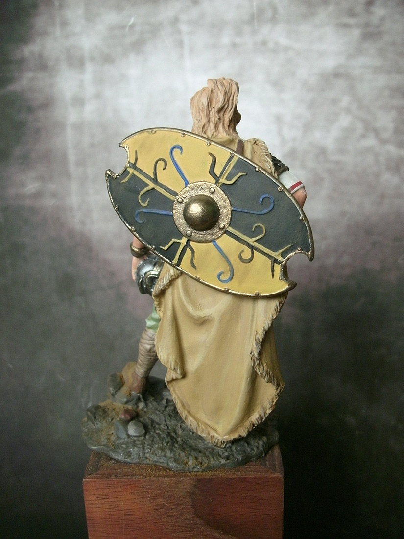 Figures: Marcomanic noble warrior, 1-2A.D., photo #5