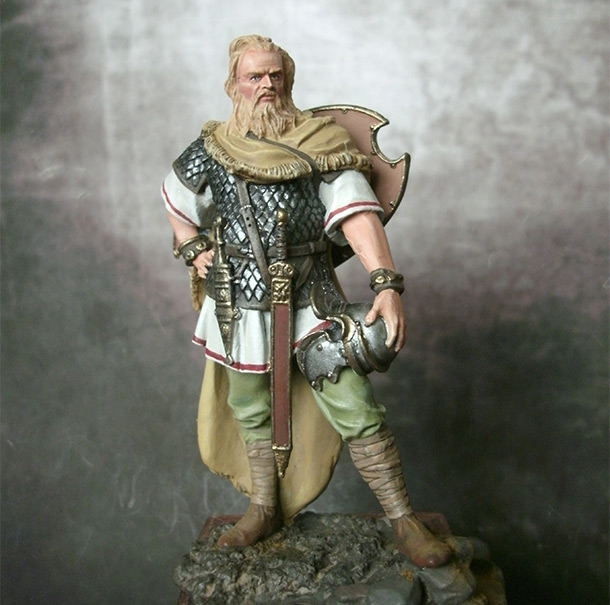 Figures: Marcomanic noble warrior, 1-2A.D.