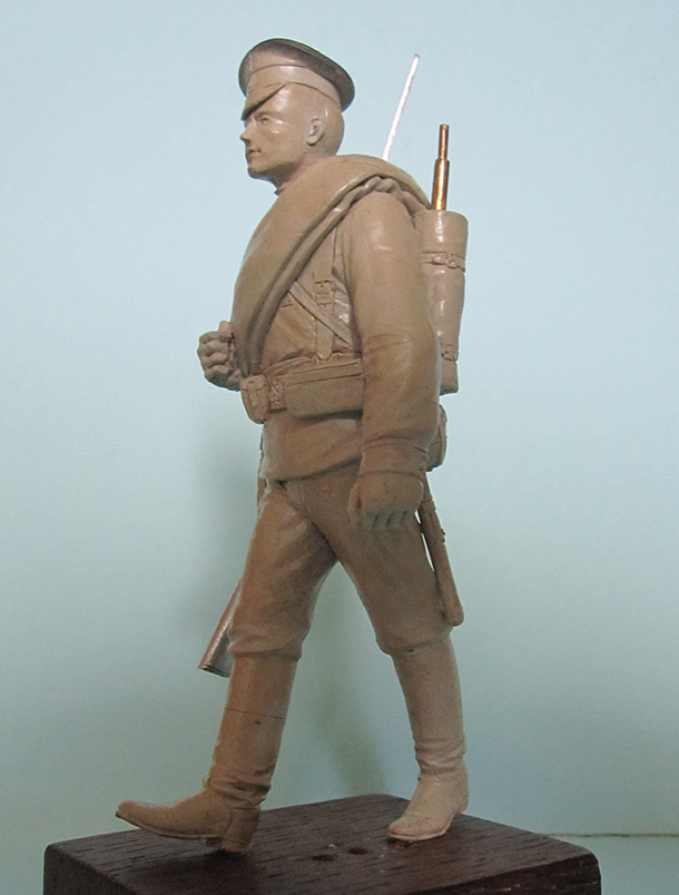 Sculpture: Guard infantryman, 1914