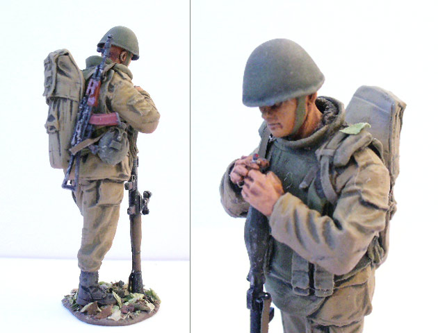 Figures: Russian Soldier. Chechnya., photo #4