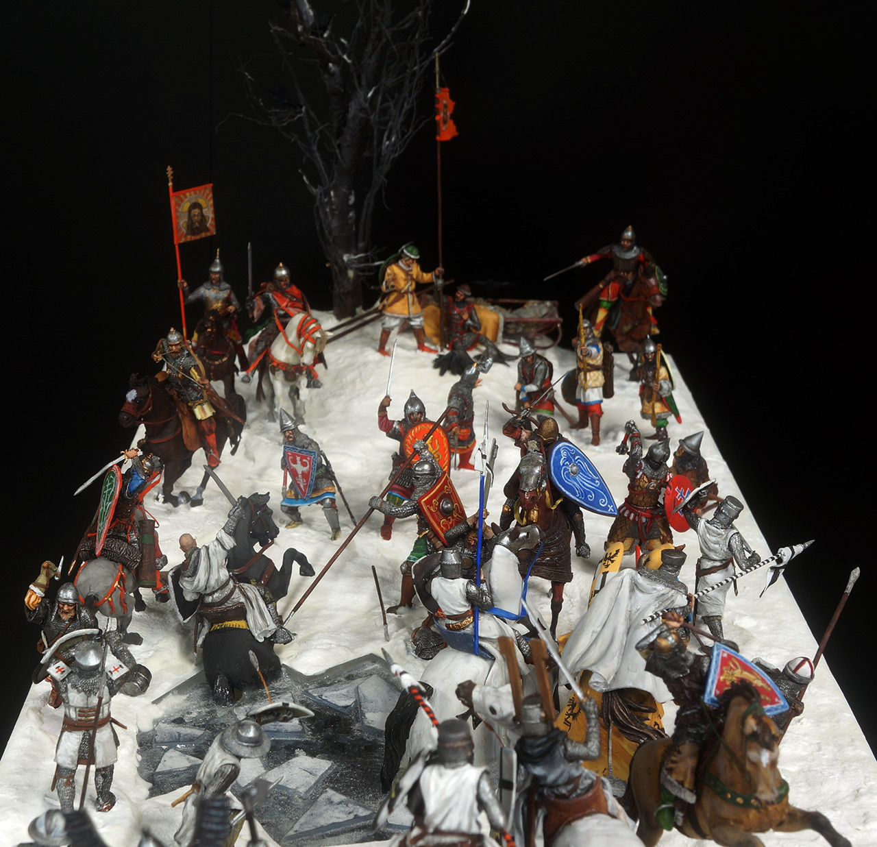 Dioramas and Vignettes: Battle on the Ice, 1242, photo #1